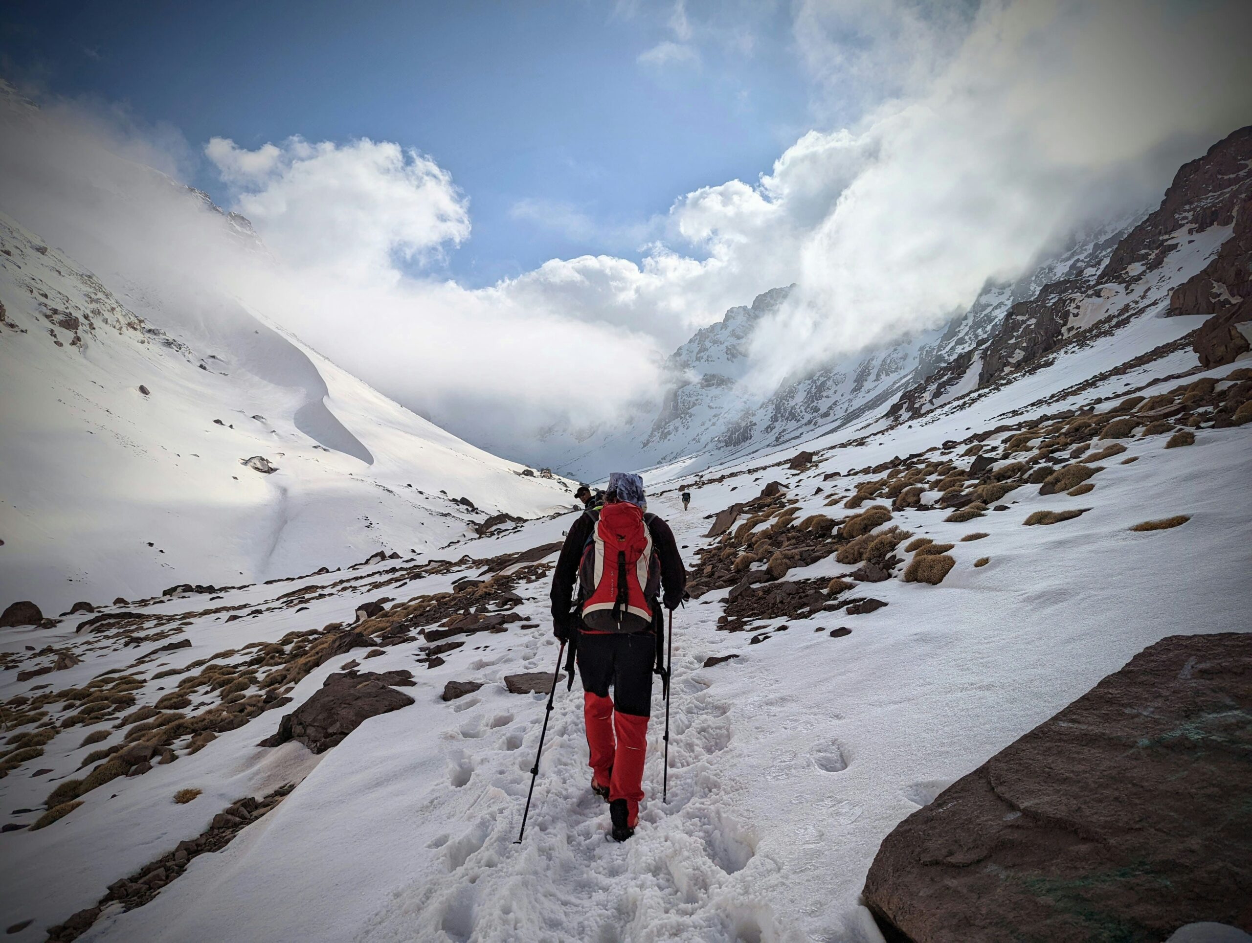 Ascension hivernale du Toubkal